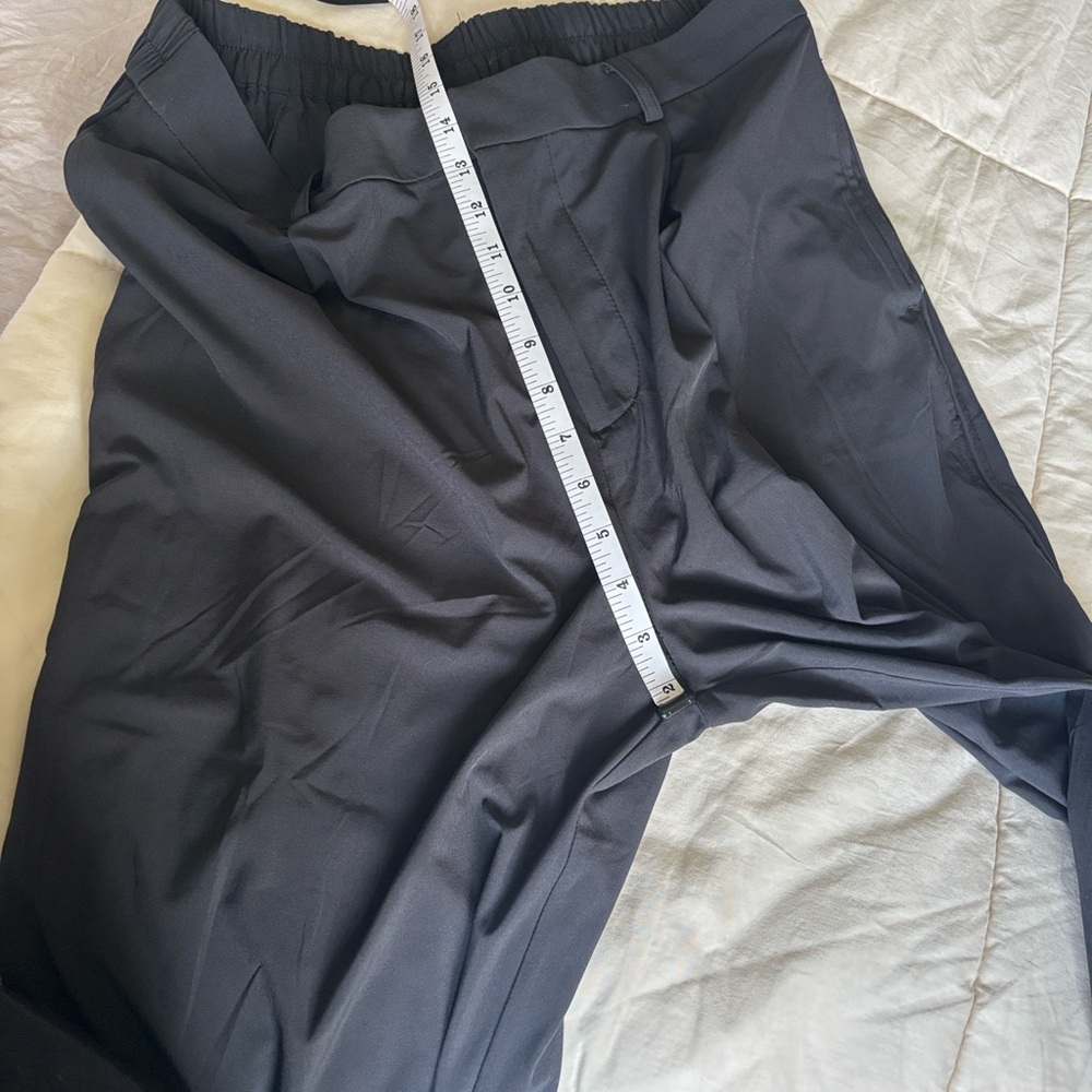 Vuori Villa Trouser Black Wide-Leg Pants - Picture 8 of 9